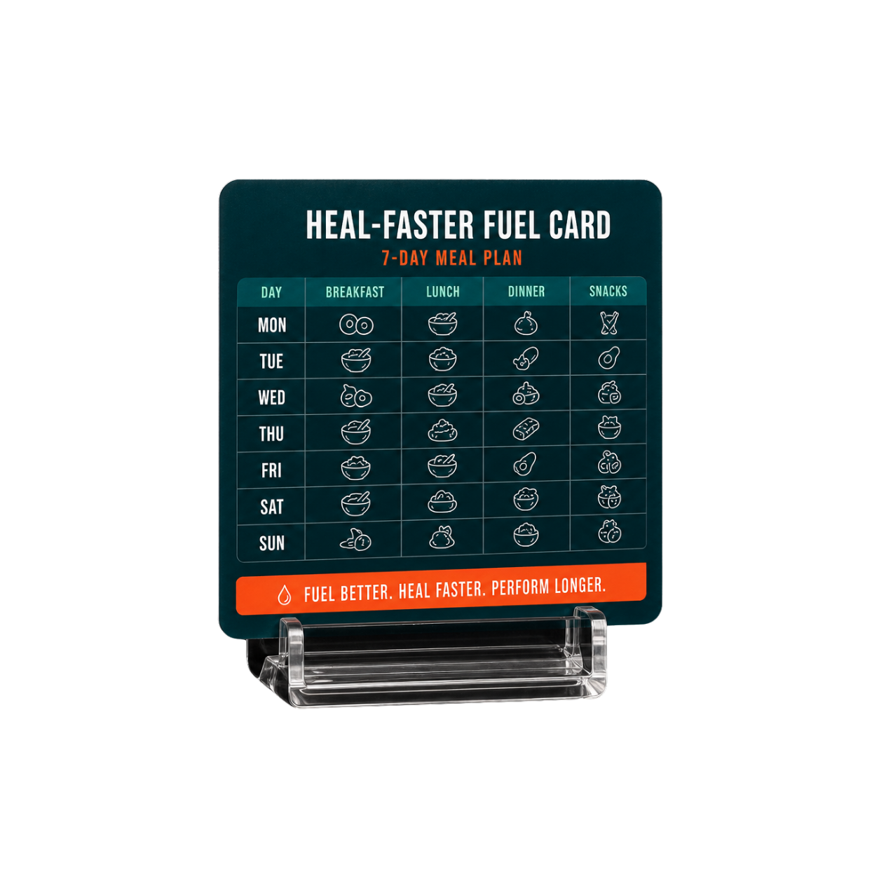 The Heal-Faster Fuel Card
